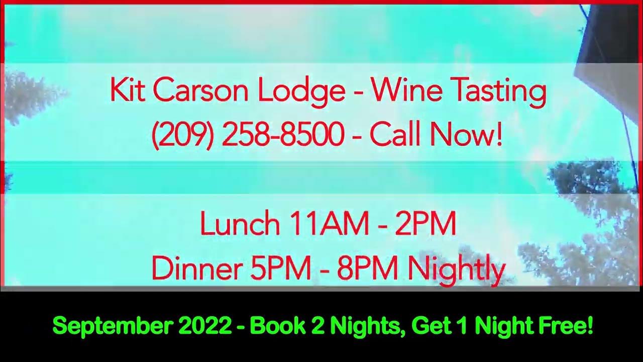 Kit Carson Lodge Silver Lake California 2022 YouTube