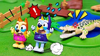 BLUEY, Be Careful! 🐊🐊 Bluey Learns The Importance Of Safety Rules | Fun Kids' Story