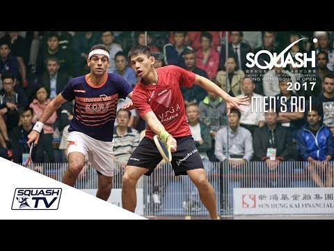 Squash: Hong Kong Open 2017 - Men&rsquo;s Rd 1 Roundup [Pt.1]