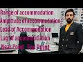 Terms used in accommodation range amplitude lead lag relative accommodation