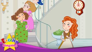 Cinderella - What time is it? (Asking the Time) - Popular English story for Kids