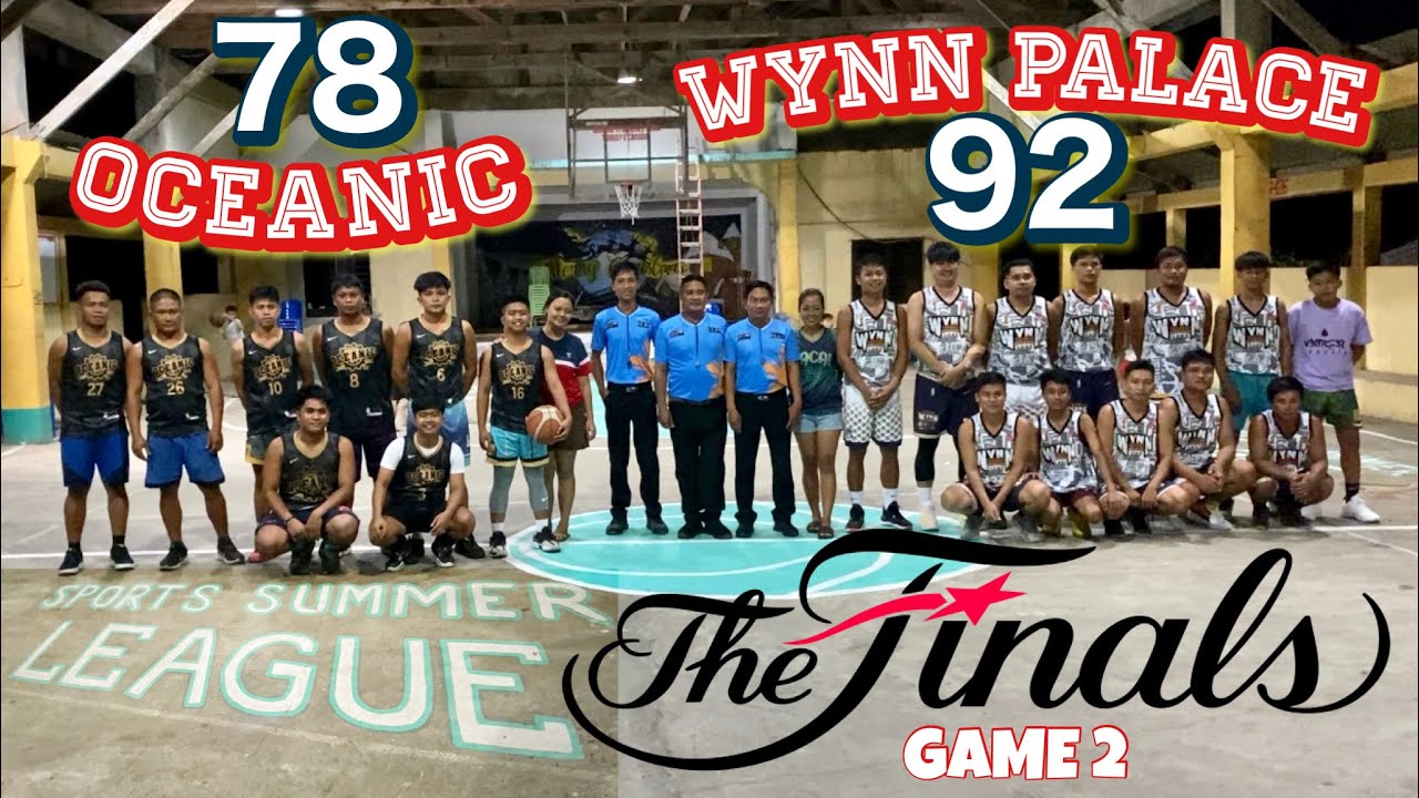 DACAL BASKETBALL SPORTS SUMMER LEAGUE 2023 FINALS: WYNN PALACE SWEPT ...