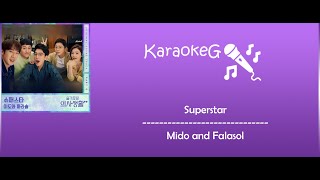 [Karaoke Version] Superstar - Mido and Falasol (OST. Hospital Playlist Season 2)