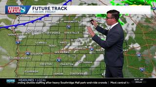 Iowa weather A relief from the heat and humidity this weekend will bring rain chances next week