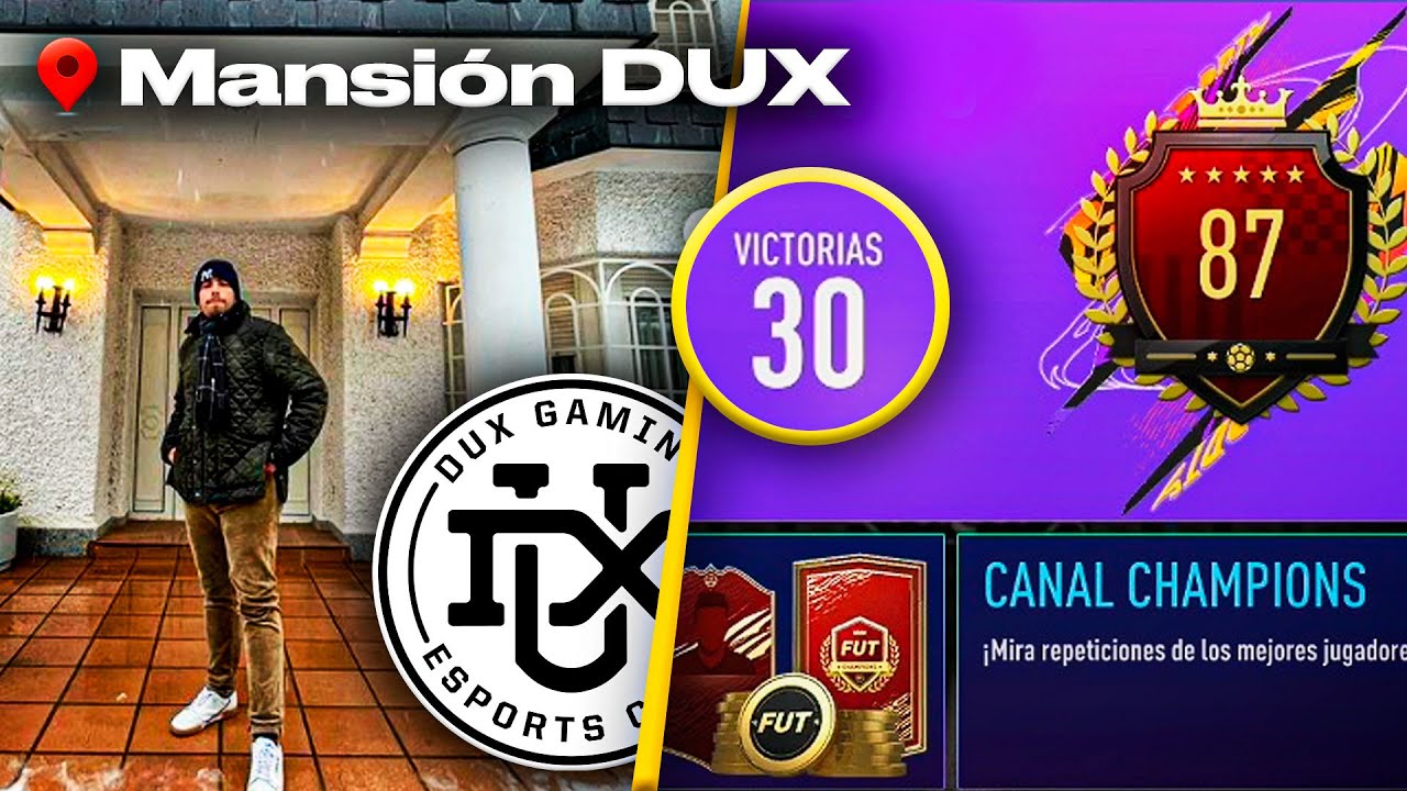 ¡30-0 desde la Nueva DUX GAMING HOUSE En MADRID! 📍 (Conexión 2ms)