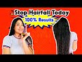 How to stop hairfall with 100% results| Yashi Tank| Hairfall