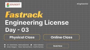 Engineering License Live Class Day 03 | Civil Engineering @EdusoftAcademy