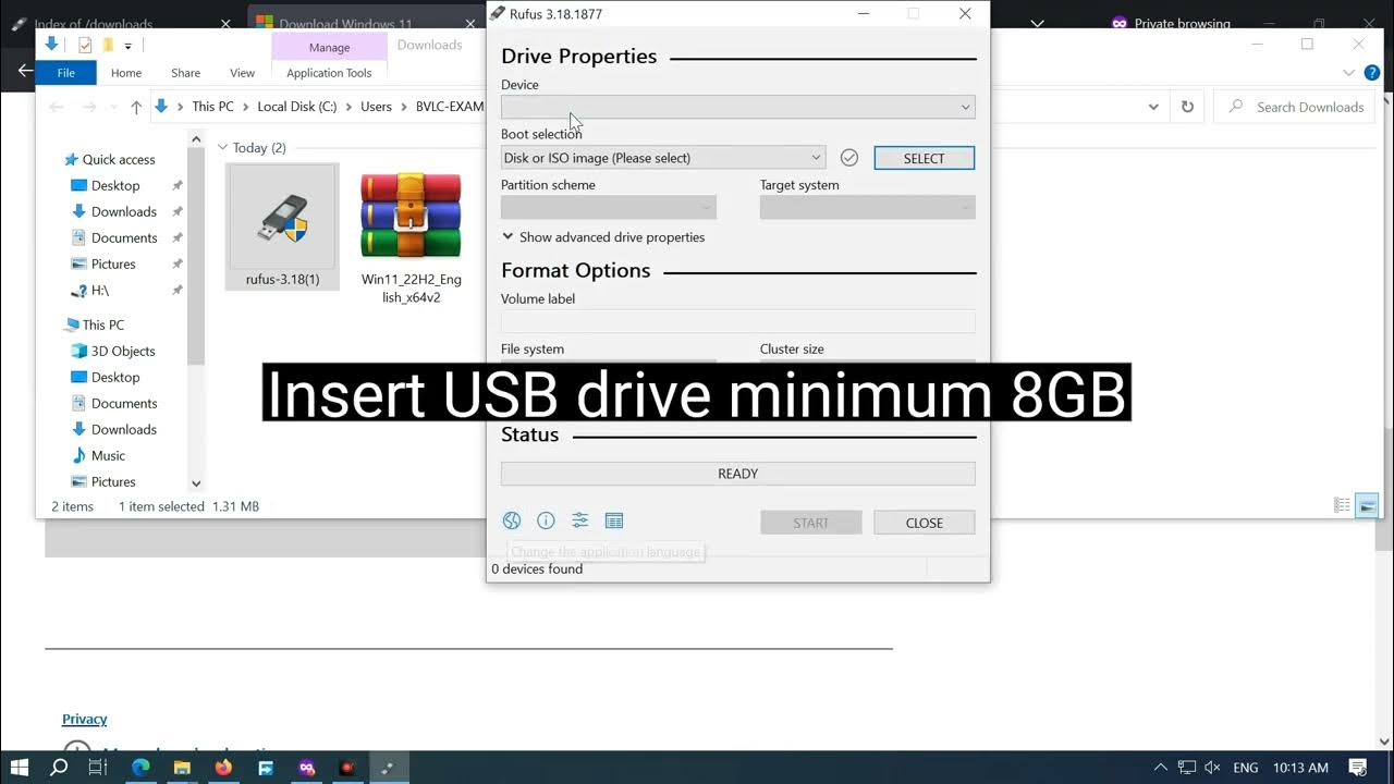 Windows 11 Bootable USB Guide for Old PCs & Laptops No TPM, No Secure Boot Simple steps