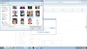 Face reader configuration with controller