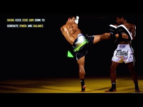 Muay Thai Roundhouse Kick instructional