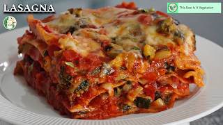 Veg Lasagna recipe | Lasagna sauce recipe | Vegetarian dinner  Sattvik Kitchen