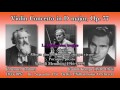 Brahms: Violin Concerto, Menuhin & Kempe (1957) ブラームス ヴァイオリン協奏曲 メニューイン