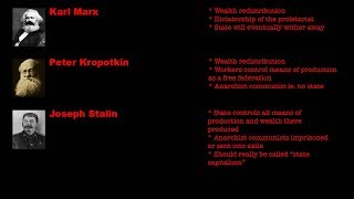 Theres communism and then theres communism... and then theres communism