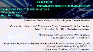 UNMANNED VEHICLE APPLICATIONS-- "What to Watch?" (1:45pm May 14th) screenshot 5