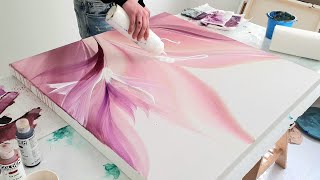 The PERFECT Shades of Pink Make All the Difference 💗 / Acrylic Painting Tutorial