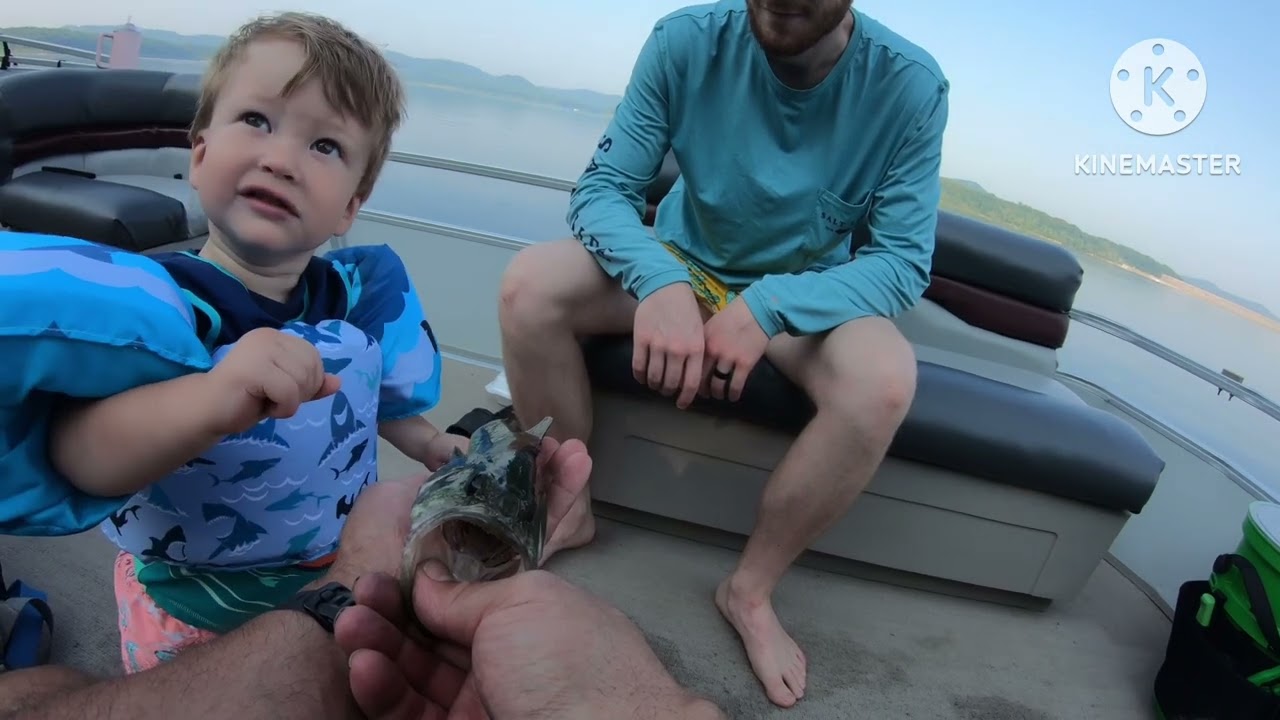 Cave Run bass fishing the family.