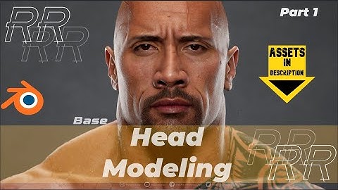 How to Make a Base Head Model in Blender (Step-by-Step) Part - 1