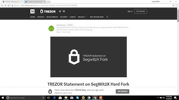 Segwit2X | Trezor vs Coinbase - How to get your free B2X