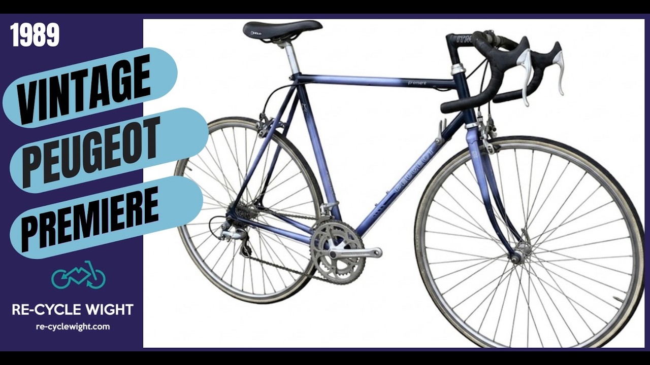 Vintage 1989 Peugeot Premiere Racing Bike Steel Carbolite 103