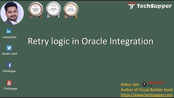 Build retry logic in Oracle Integration | OIC