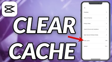 How To Clear Cache On CapCut