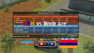 Tanki Online - Xp 3 Vs 3 King Arm Vs Noob Aze 7-5 Gameplay