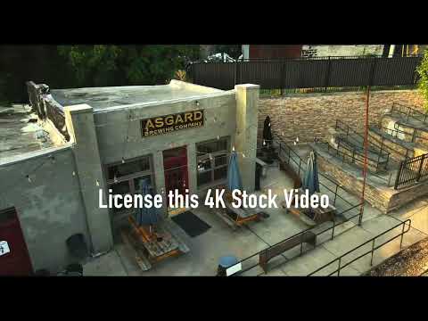 Columbia Tennessee 4K Stock Drone Video