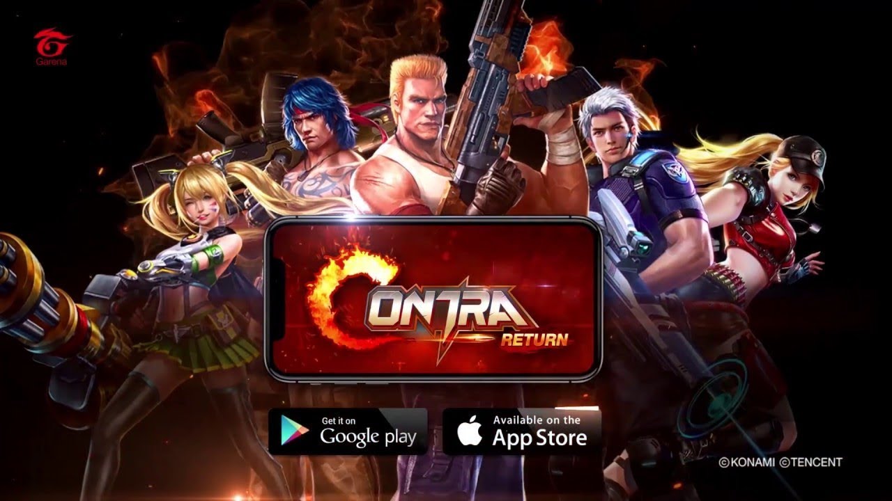 Contra: Return-Stage 3 HIGH GRAPHIC English Version Gameplay [iOS]