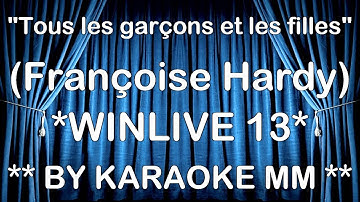 Thumbnail of Françoise Hardy - Tous les garçons et les filles KARAOKE MM