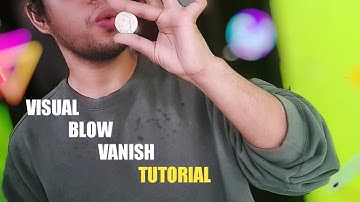 Learn this SUPER VISUAL whiteverse style BLOW VANISH | Free Coin Magic Tutorial