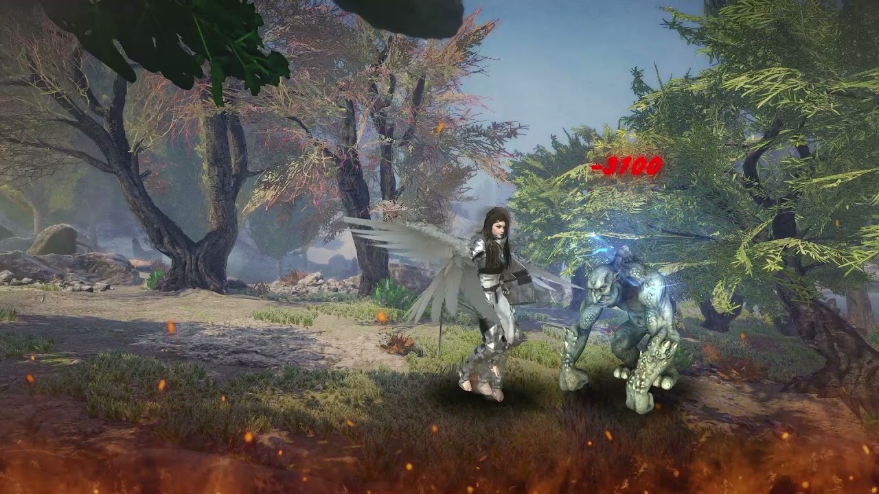 Templars VS Demon Giant