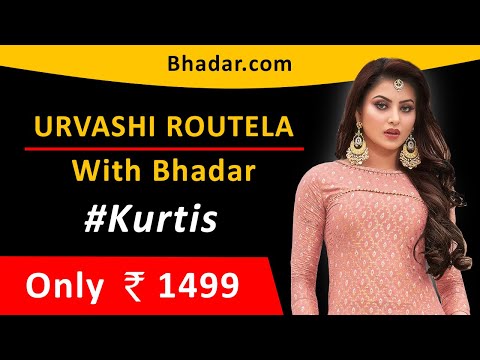 Bhadar Latest Designer Kurti Designs WITH URVASHI RAUTELA | LAKME VOL 4