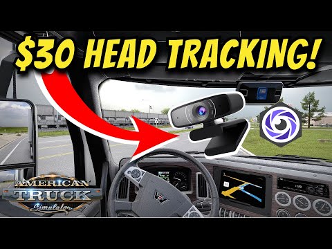 Отслеживание головы за 30 долларов для American Truck Simulator! | Обучающее видео Beam Eye Tracker