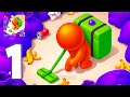 Landfill Clean It Game! Gameplay Walkthrough Part 1 - Tutorial Recycle Clean City (Android,iOS)