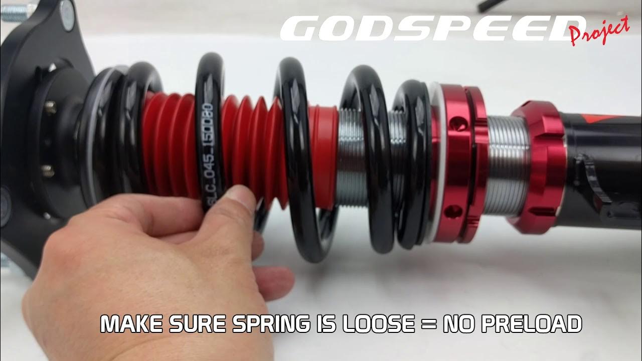 Godspeed Coilover Setting Preload Tutorial YouTube