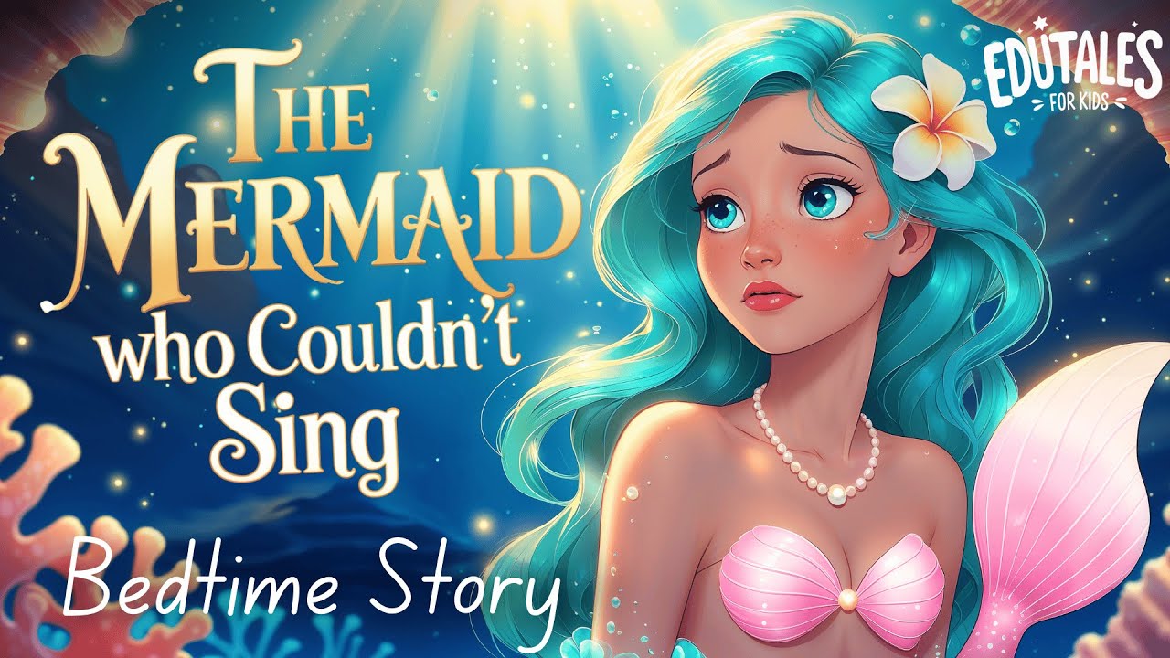 РУСАЛКА, КОТОРАЯ НЕ УМЕЛА ПЕТЬ | Сказка на ночь для детей