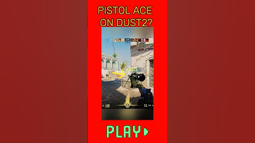 PISTOL ACE ON DUST2!#cs2 #csgo #counterstrike #counterstrike2 #gaming #cs2clutch #cs2clips #cs2skins