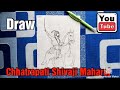 How to draw a chatrapati shivaji maharaj 🔥#drawing #arts #makes #viral