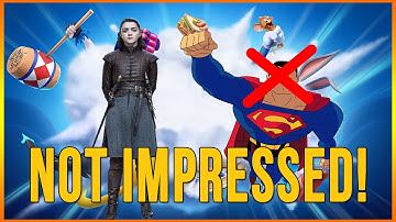 Multiversus - Arya Stark UNIQUE Interactions - Superman & Shaggy