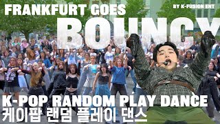 [4K in public] Busking in Frankfurt, Germany is on a different level!!! KPOP RPD | KFusion Ent.