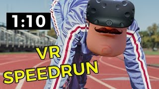 SPEEDRUN IN VR - Hello Neighbour Update ALPHA 2 (Deutsch/German)