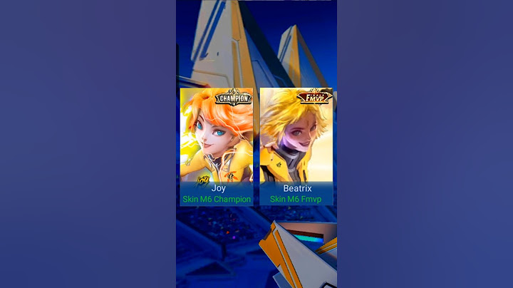 M6 CHAMPION JOY AND FMVP BEATRIX MOBILE LEGENDS SKIN RELEASE #MLBBCreator