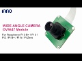Innomaker wide angle camera module ov5647 for raspberry pi 3 b pi 3  pi 2  pi b pi a  pi zero
