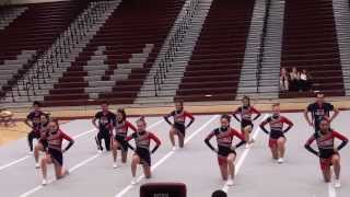 Thomas Jefferson Cheer District Semi-Finals 2013 - Round 2
