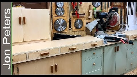 Build a Miter Saw Station with Storage Cabinets