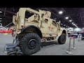 20220125washington dc auto show  oshkosh mine resistant ambush protected mrap military truck