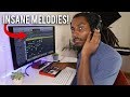 A FULL DAY of Making INSANE Melodies | Making Melodies From Scratch in Logic Pro X