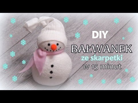 Wideo: Bałwan DIY Wykonany Z Nici