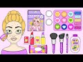 HOW TO MAKE RAPUZNEL MAKEUP KITS TOOL PAPERCRAFTS