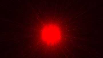 Colorful red starburst background | 4K